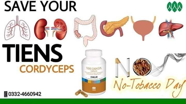 🌱🍃 For People who are Regular User of Vaping &amp;amp; E-Cigarettes, Must Use TIENS Cordyceps Capsules &amp;amp; Protect all Body Organs &am